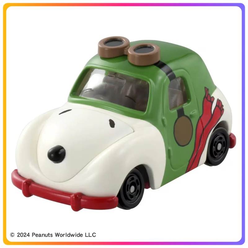 Tomica x Snoopy flying ace 合金車