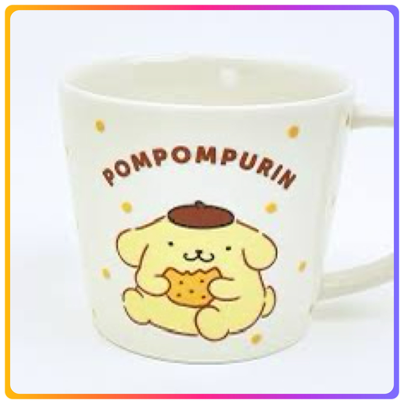 Pompompurin 陶瓷杯｜圓點款