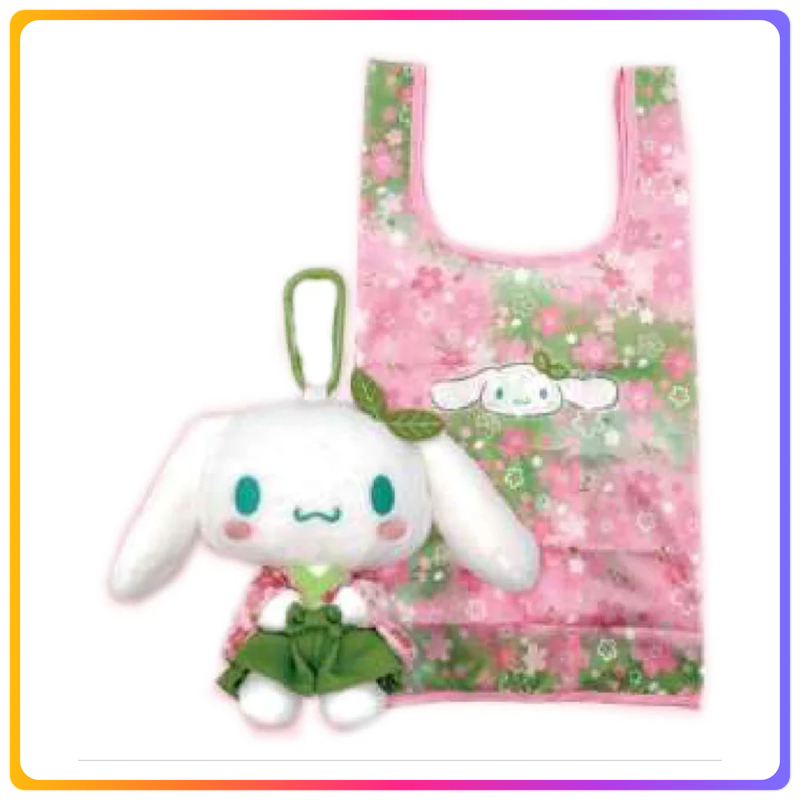 抹茶和服系列｜Cinnamoroll 掛飾環保袋