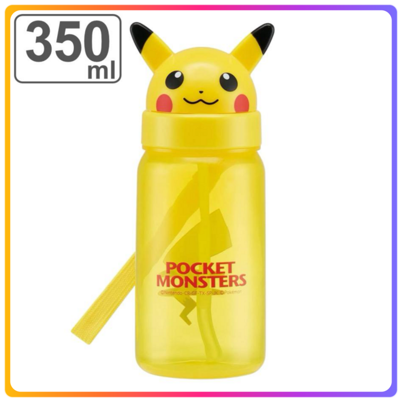Pokémon x Sakter 立體造型吸管水樽