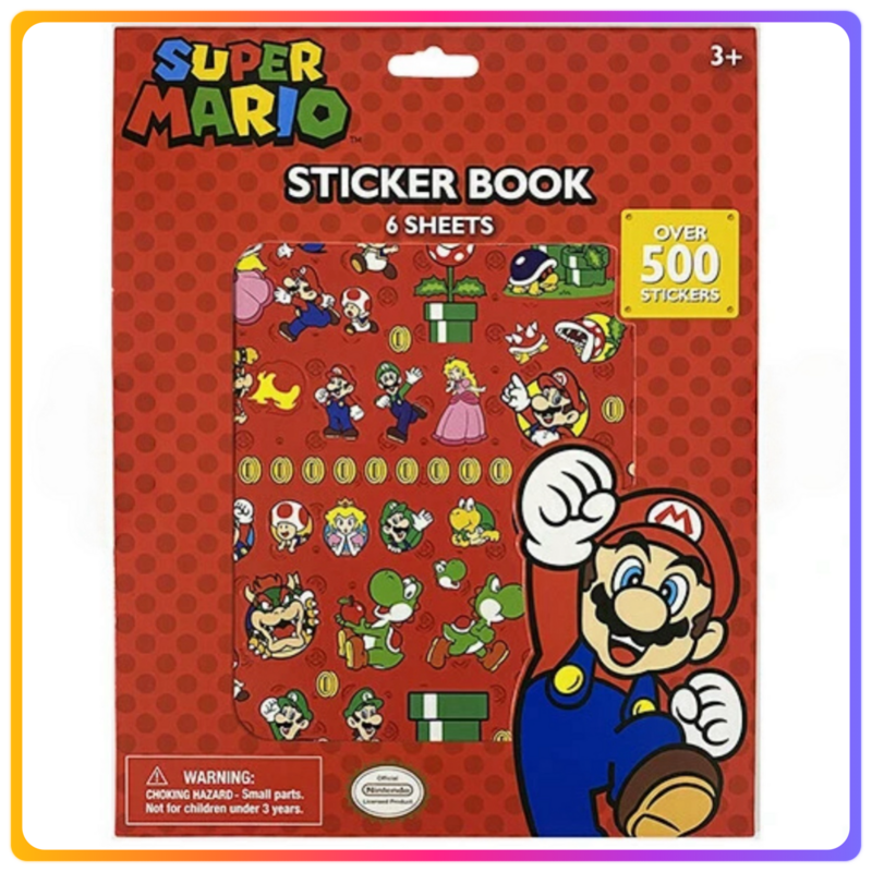 Super Mario 貼紙500枚