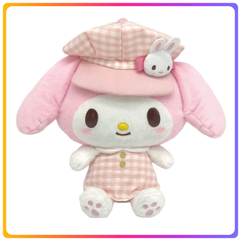 格仔帽系列｜My Melody 毛絨公仔