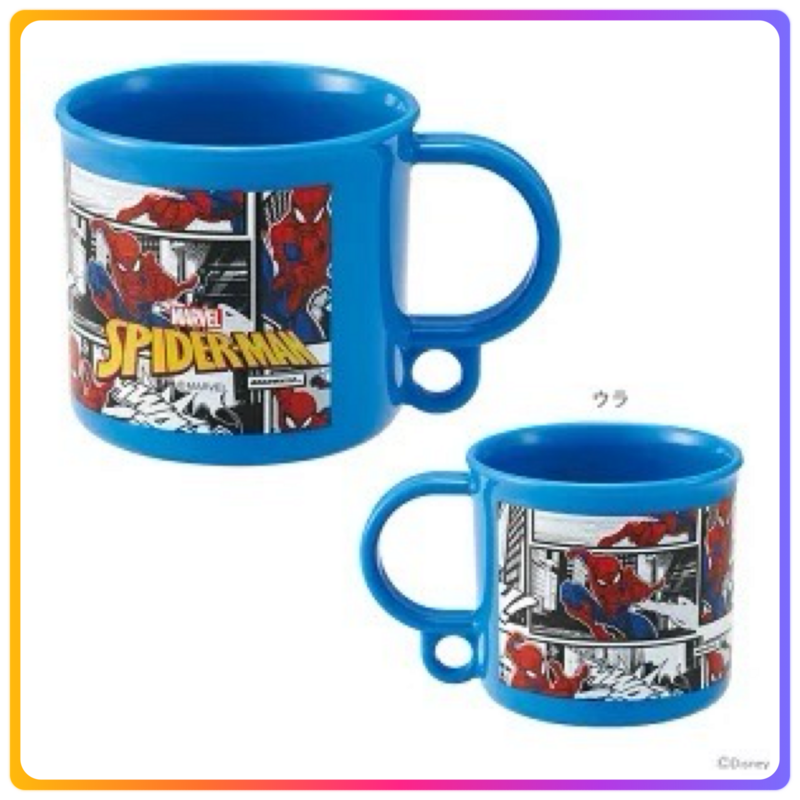 日本製｜Spider-Man x Skater 膠杯