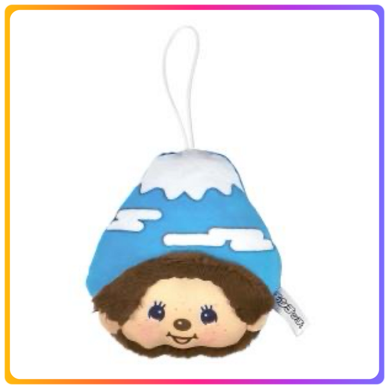 Monchhichi 富士山鎖匙扣