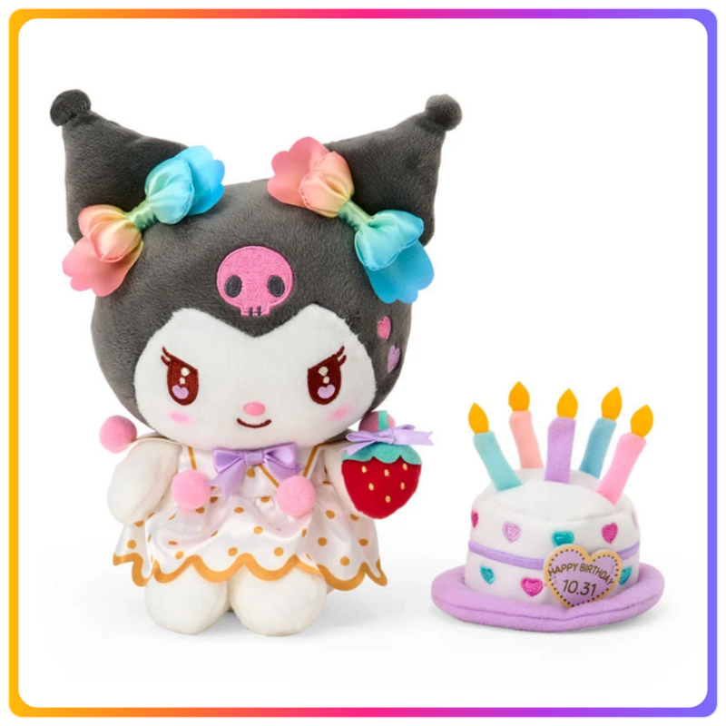 Kuromi Brithday Box 毛公仔