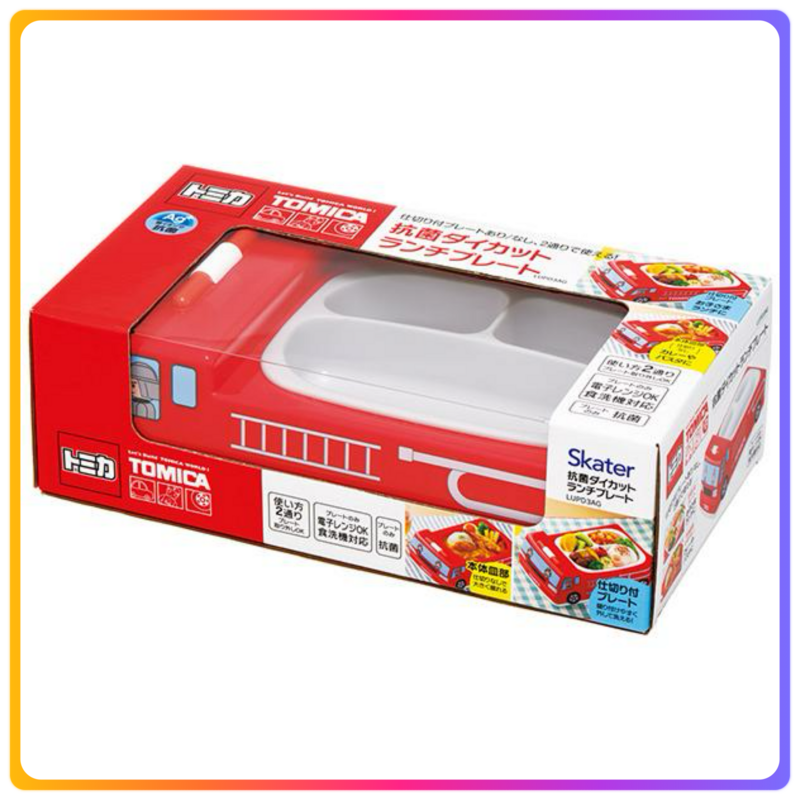 Tomica 消防車餐盤