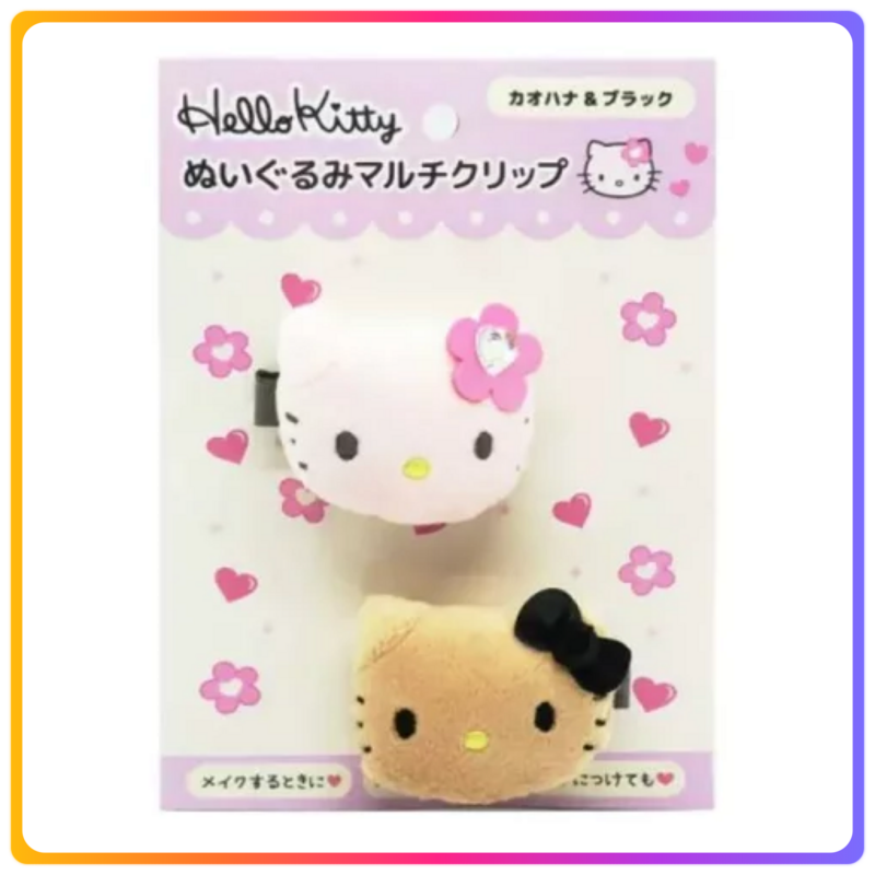 Hello Kitty 立體公仔髮夾