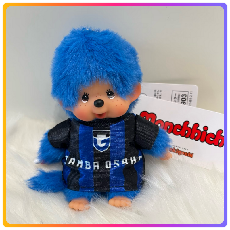 日本限定｜Monchhichi x 大阪鋼巴掛飾公仔