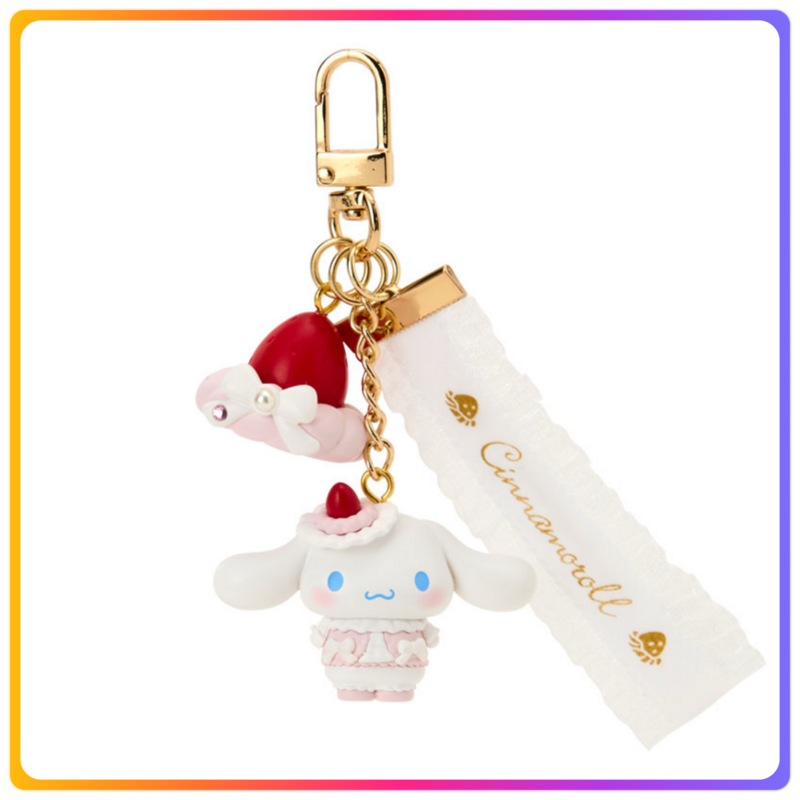 草莓系列｜Cinnamoroll 公仔鎖匙扣