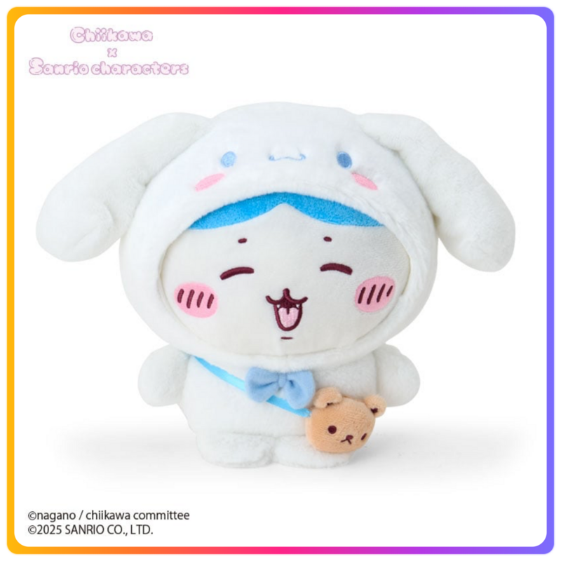 Sanrio 限定｜Cinnamoroll x Chiikawa 毛絨公仔