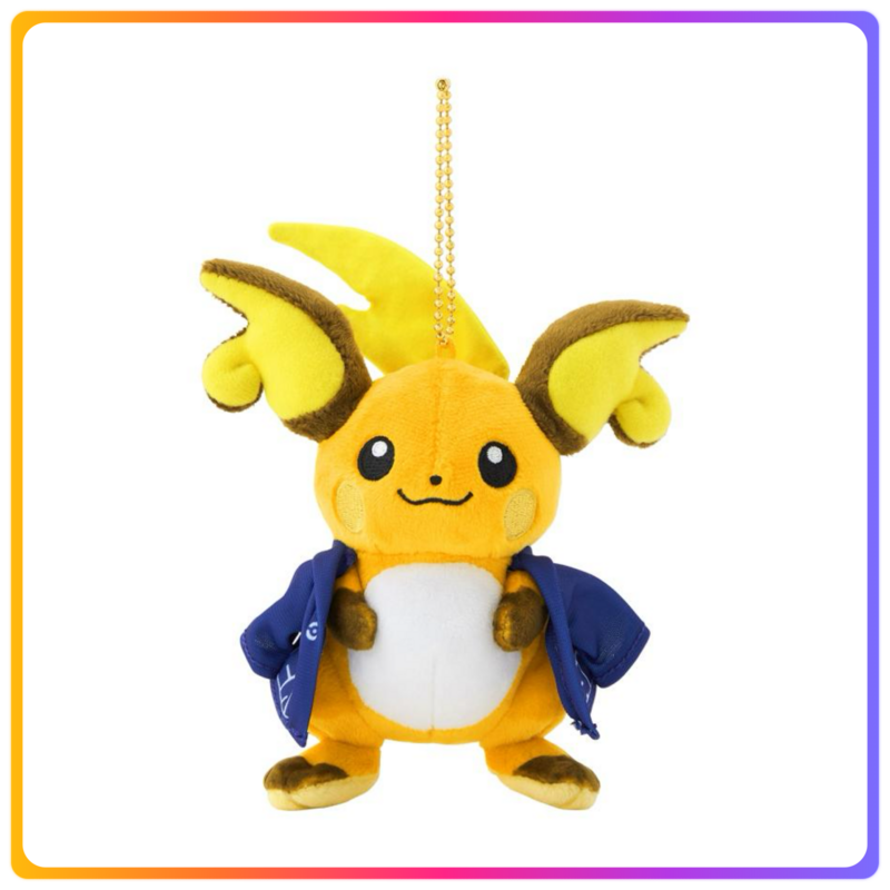Pokémon Center 系列｜Sento Raichu 掛飾公仔