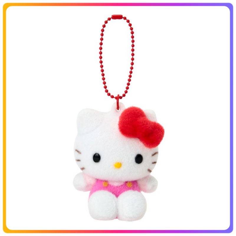 Hello Kitty Flocked Mascot Holder 