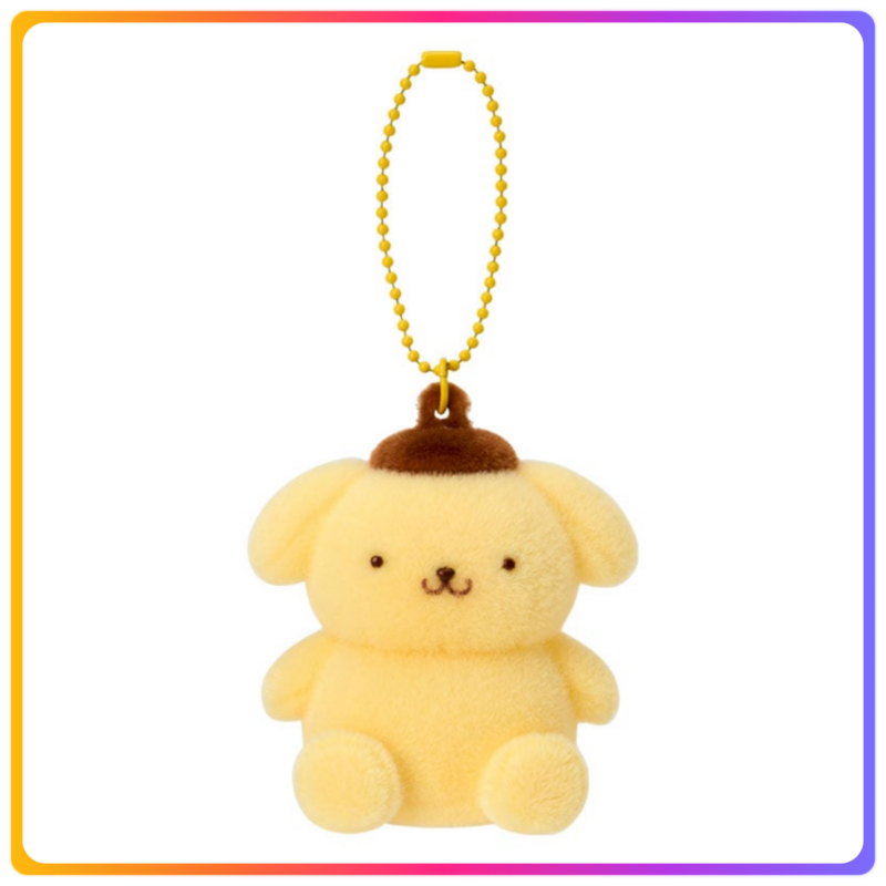 Pompompurin Flocked Mascot Holder 
