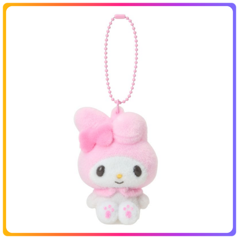 My Melody Flocked Mascot Holder 