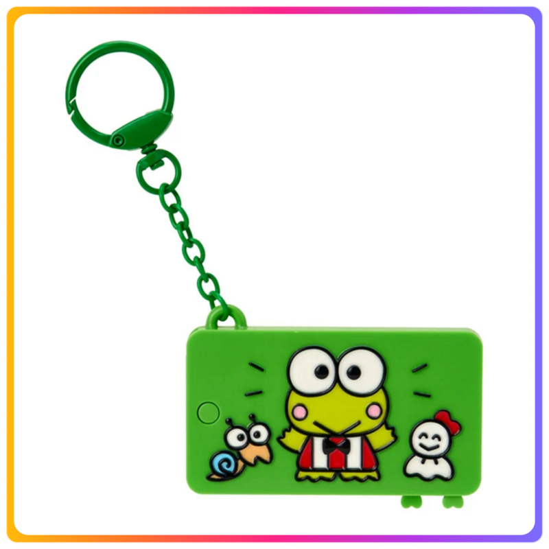 Kerokerokeroppi迷你鏡子&梳子鎖匙扣