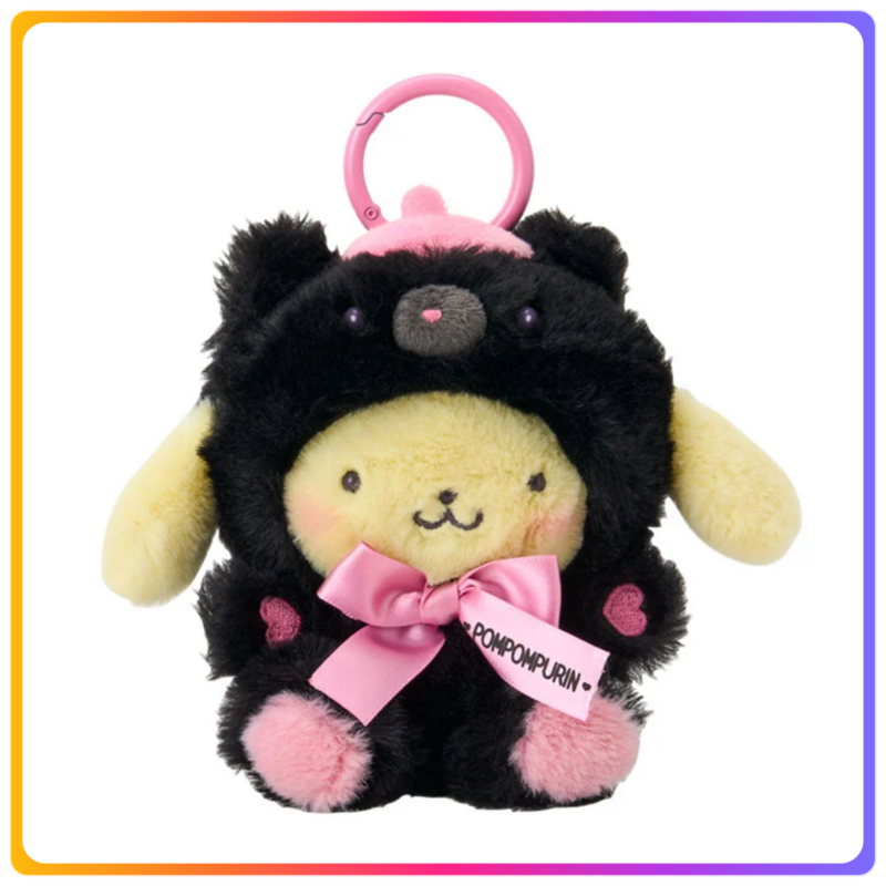 小黑熊系列｜Pompompurin 掛飾公仔