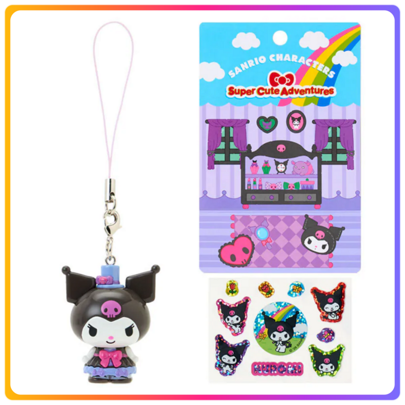 KUROMI 貼紙連吊飾套裝