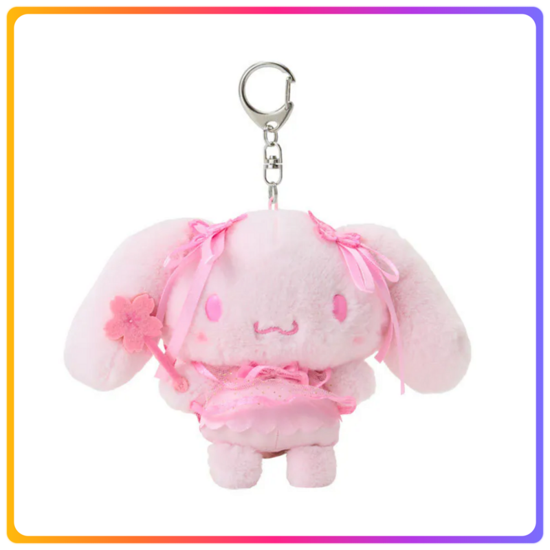 CINNAMOROLL 毛公仔鑰匙扣 (櫻花主題系列)