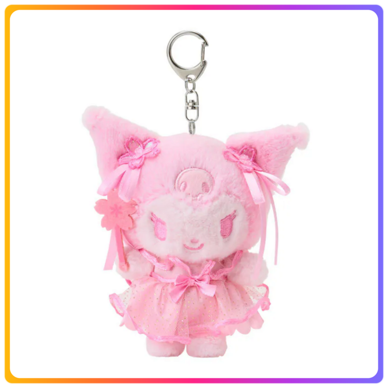 KUROMI 毛公仔鑰匙扣 (櫻花主題系列)