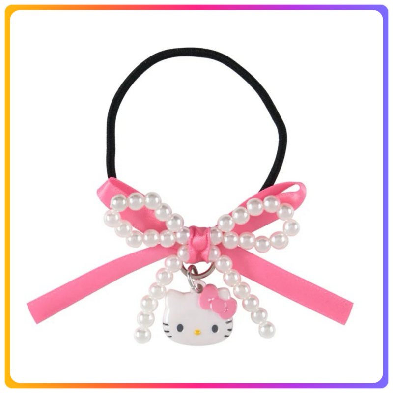 Hello Kitty 橡筋頭飾