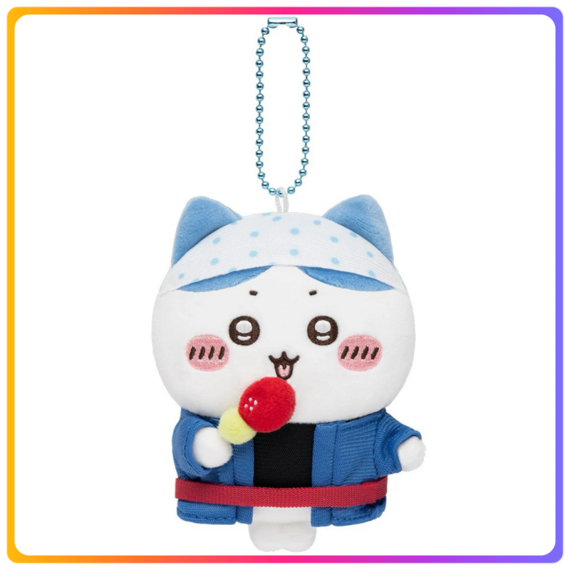 Chiikawa 日本川越限定 Rickshaw Driver Mascot 掛飾毛公仔（小八）