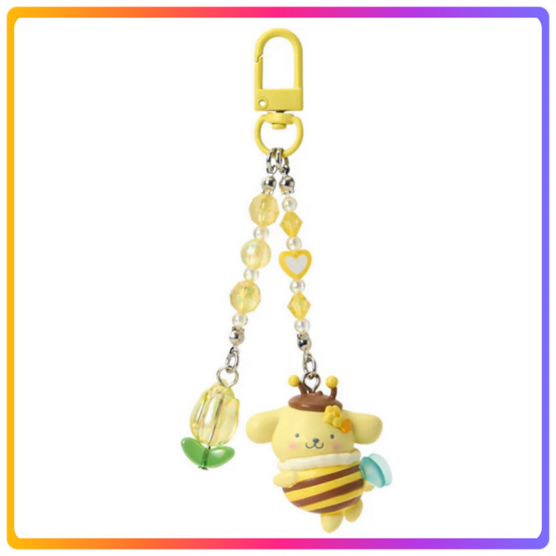 蜜蜂系列｜Pompompurin 公仔匙扣