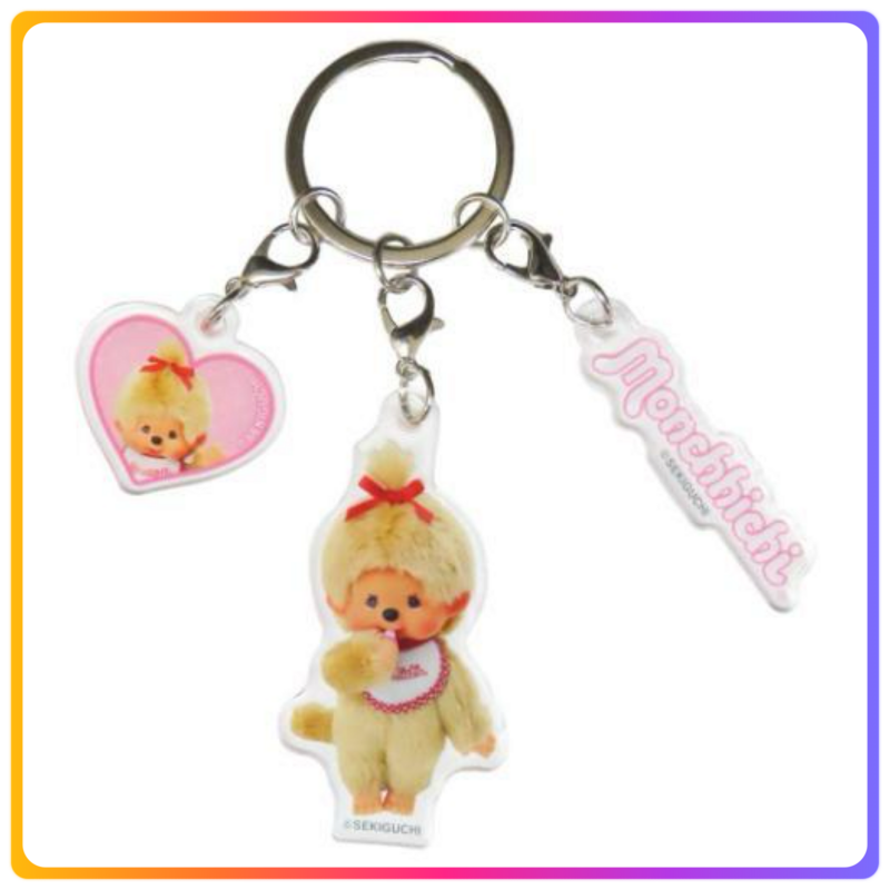 日本製｜Monchhichi 鎖匙扣｜Girl 
