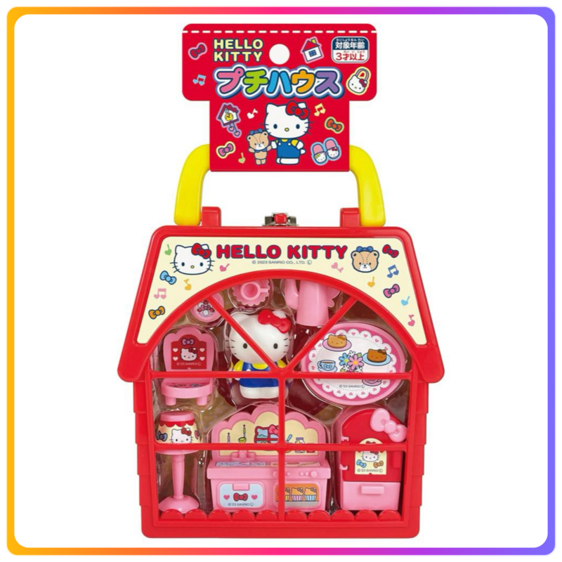 Hello Kitty 手提屋型迷你廚房