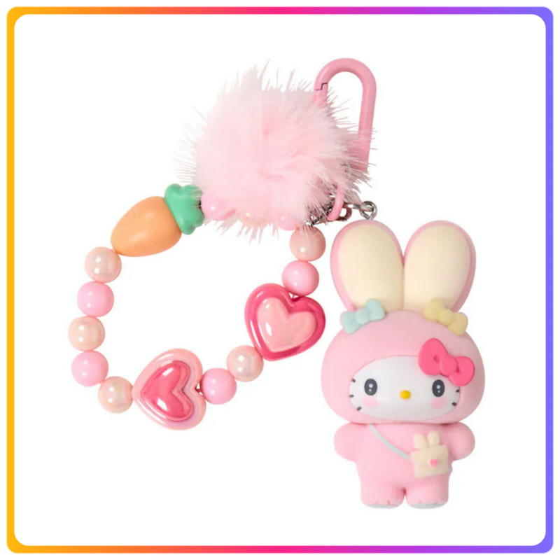 HELLO KITTY 公仔鑰匙扣 (兔子造型系列)