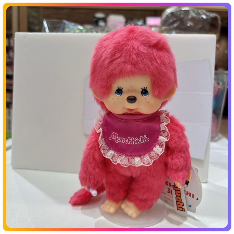 Monchhichi30 週年Monchhichi Tone｜紅色毛絨公仔