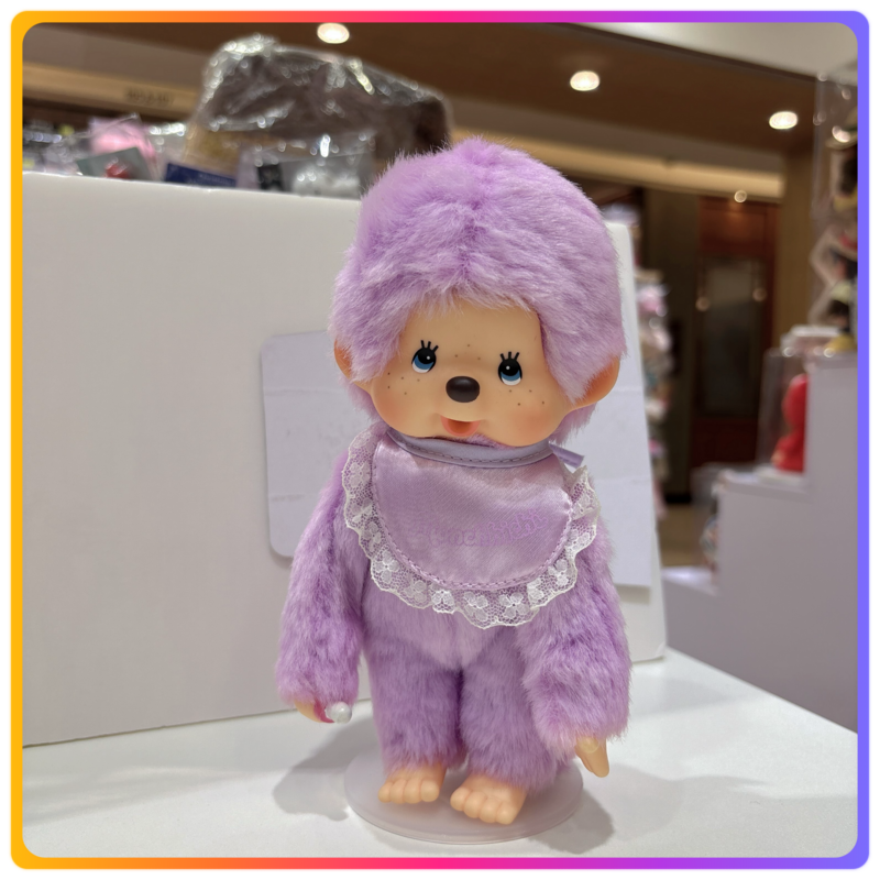 Monchhichi 30週年Monchhichi Tone｜紫色毛絨公仔
