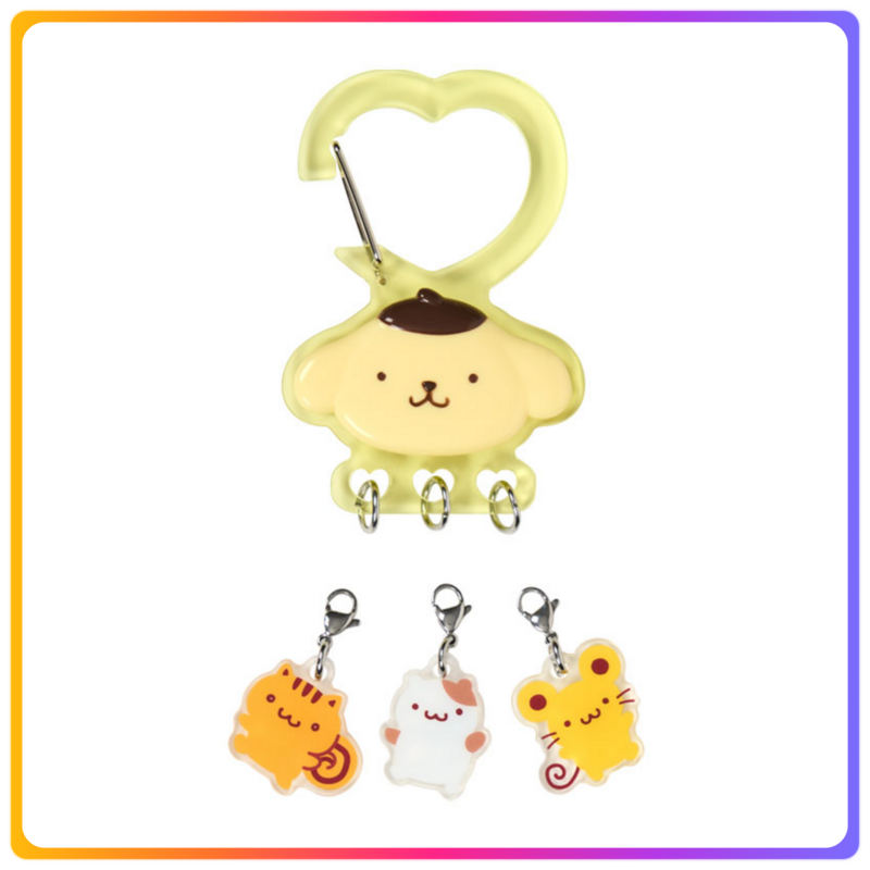 POMPOMPURIN 鑰匙登山扣