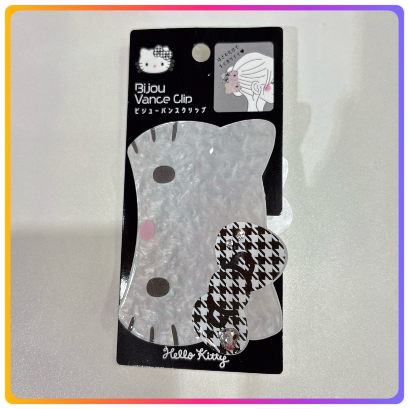 Hello Kitty 貝母紋造型鯊魚夾 (大頭款)