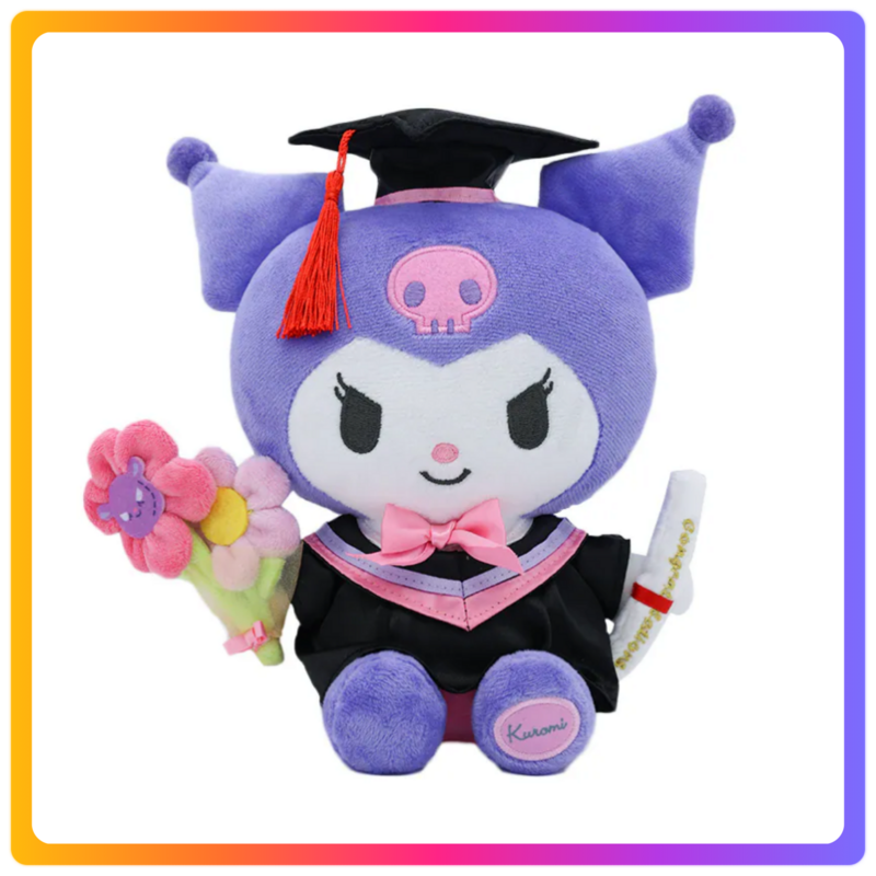 Kuromi 8吋畢業公仔