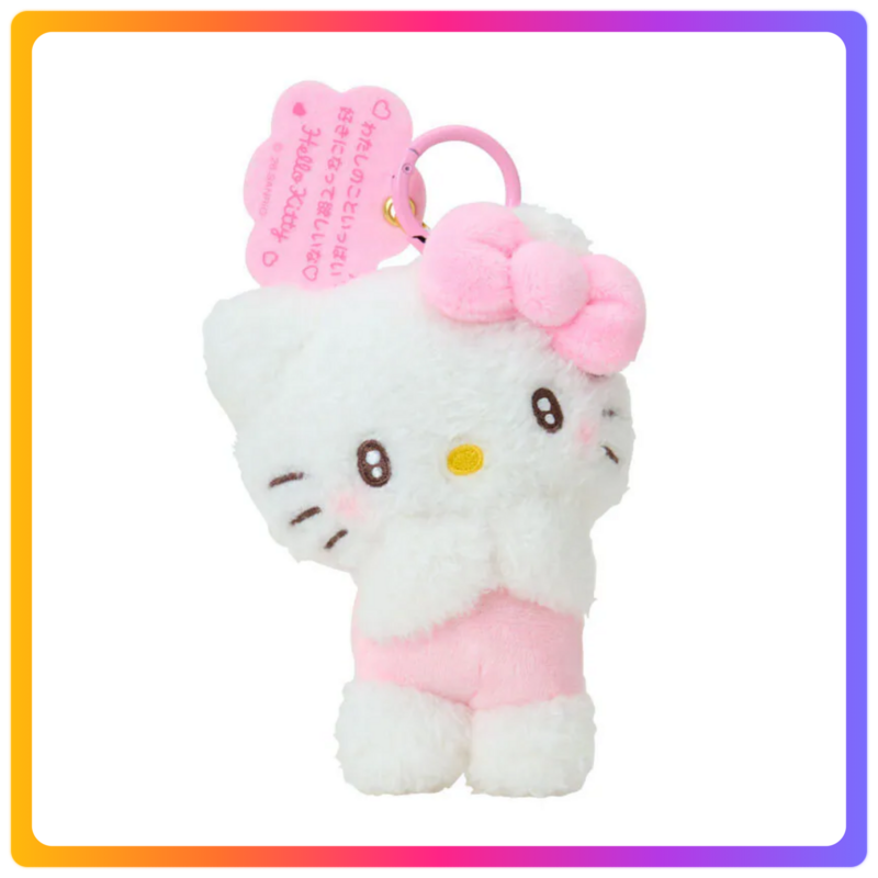 HELLO KITTY 毛公仔鑰匙扣 (2026 Sanrio character ranking系列)