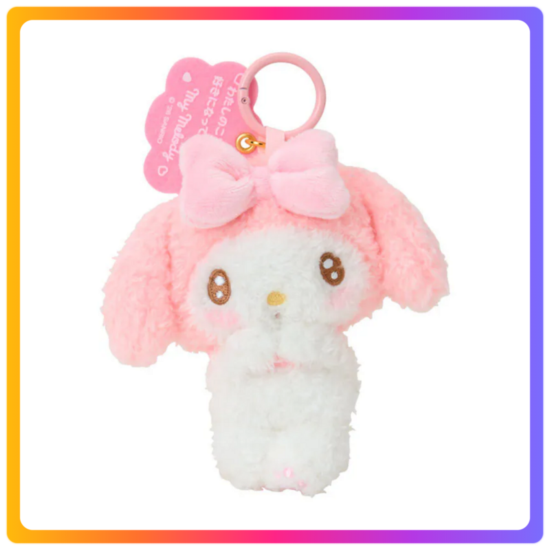 MY MELODY 毛公仔鑰匙扣 (2026 Sanrio character ranking系列)