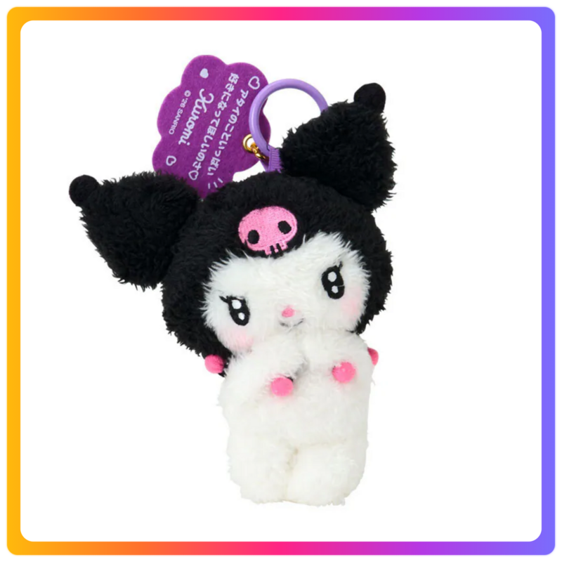 KUROMI 毛公仔鑰匙扣 (2026 Sanrio character ranking系列)