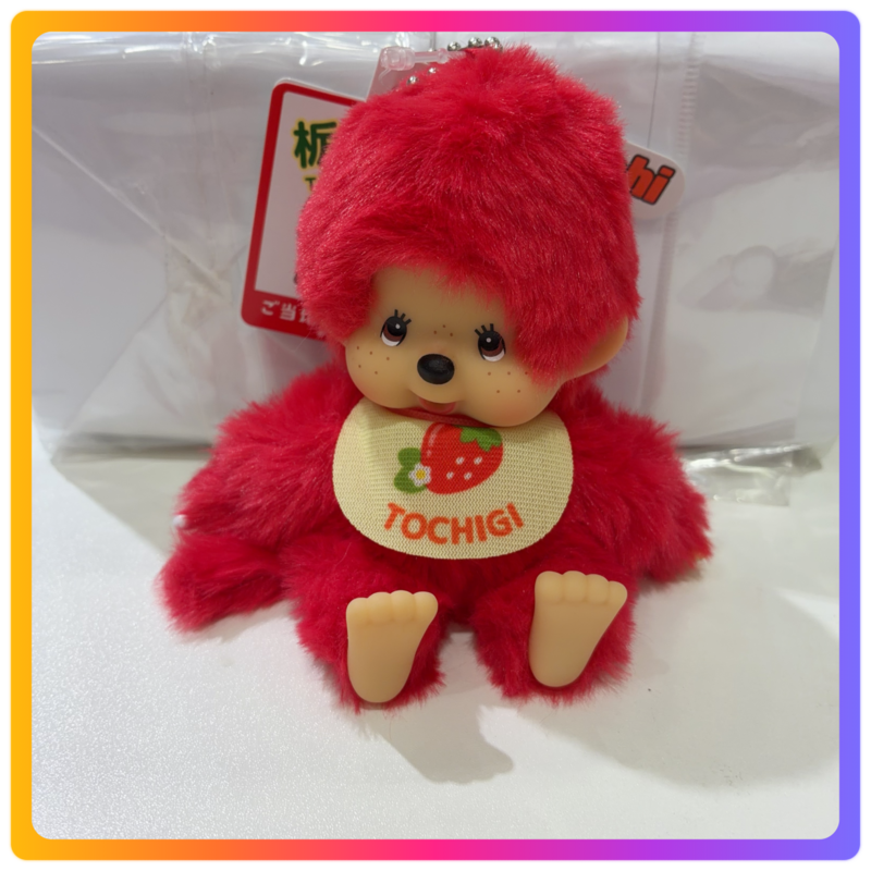 栃木限定｜Monchhichi 掛飾公仔
