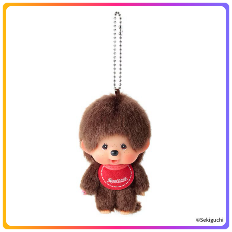 大頭Monchhichi Boy 掛飾公仔