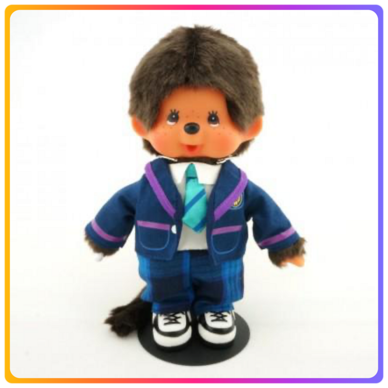 Monchhichi 校園男孩毛公仔