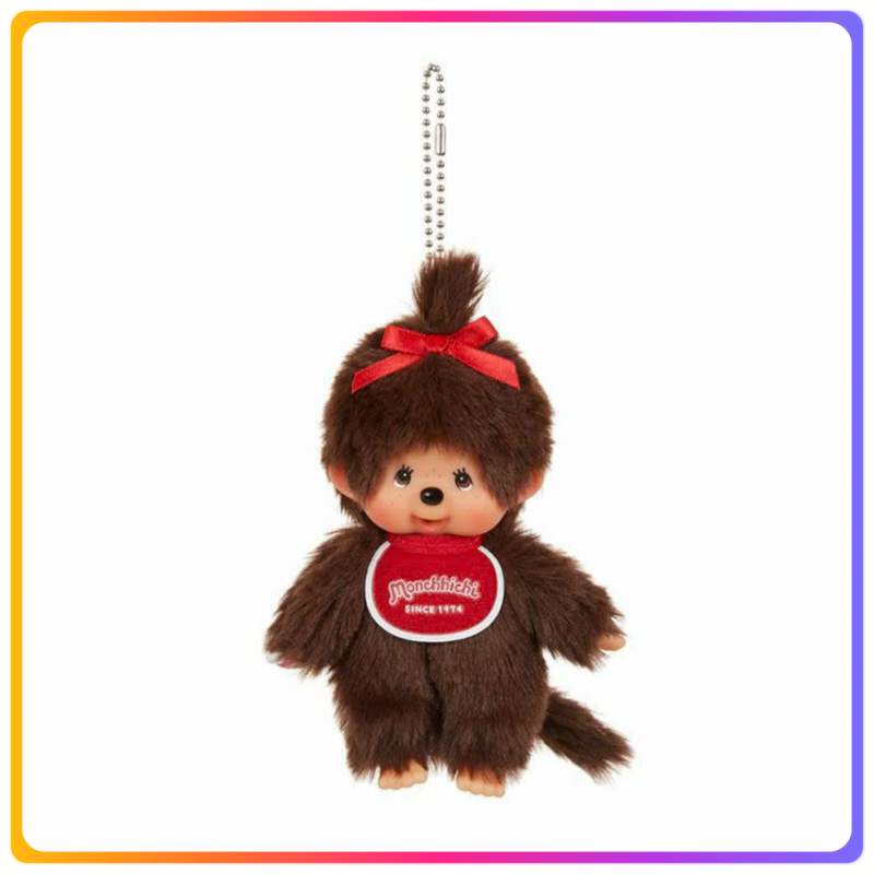 Monchhichi 經典系列掛飾公仔 - 女孩