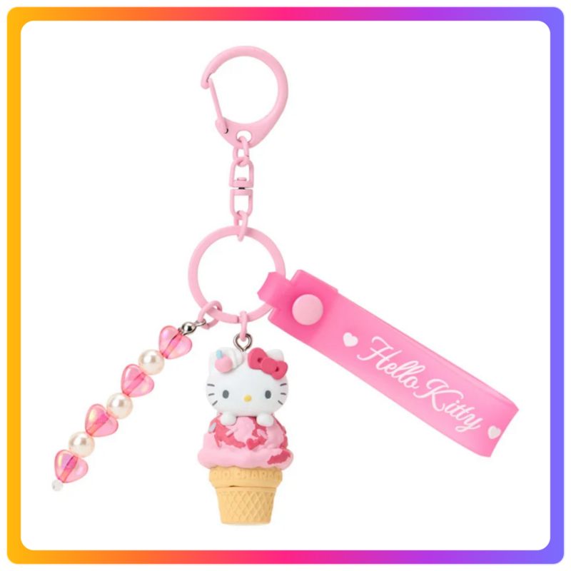 雪糕系列｜Hello Kitty 鎖匙扣