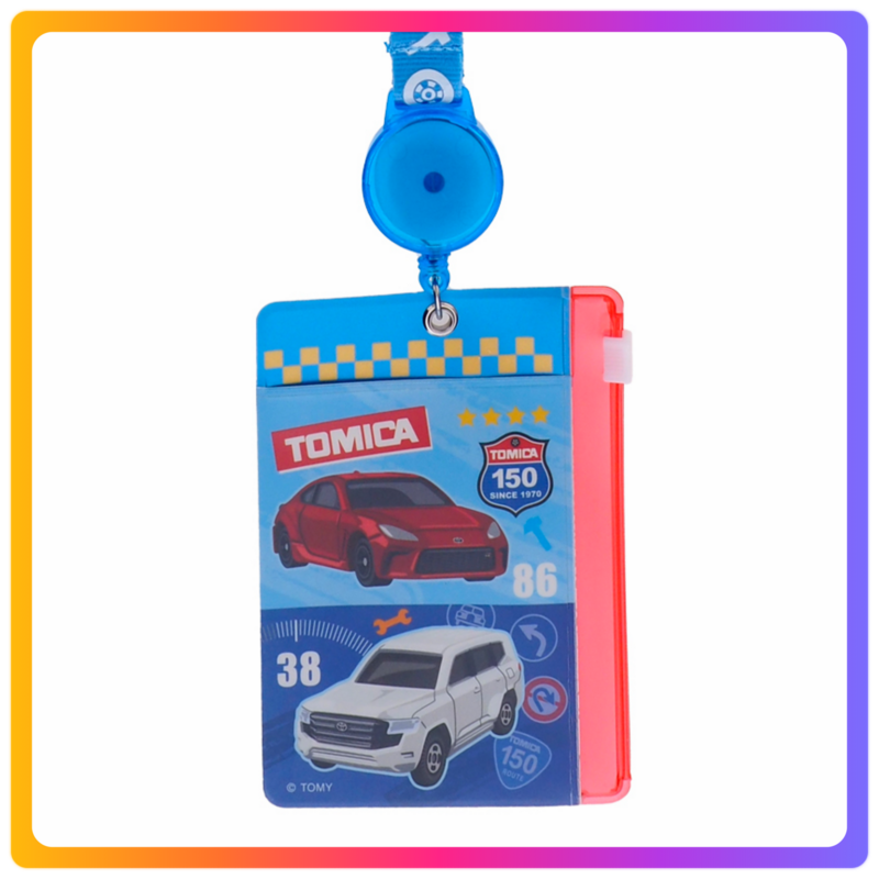 Tomica PVC 証件套連可伸縮頸繩