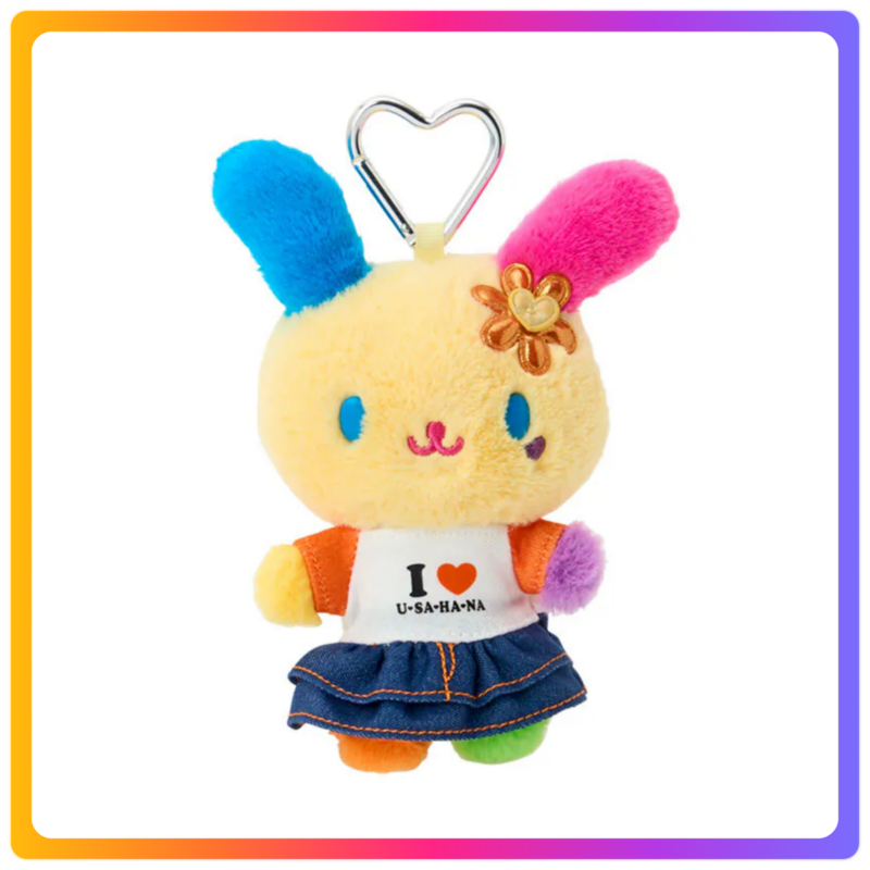 USAHANA 毛公仔鑰匙扣 (I love Sanrio characters 系列)