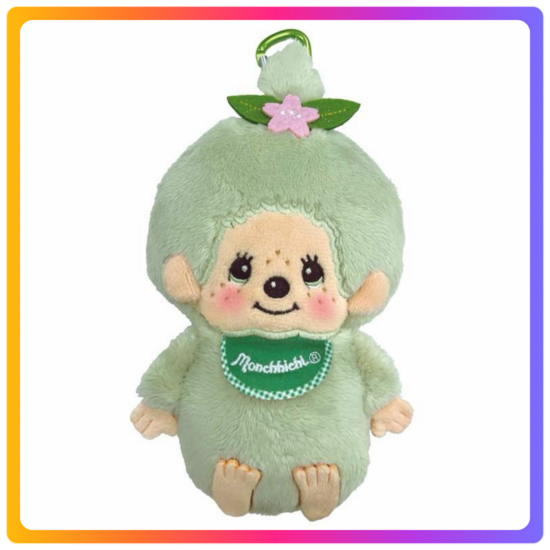 Monchhichi Girl 抹茶掛飾小包