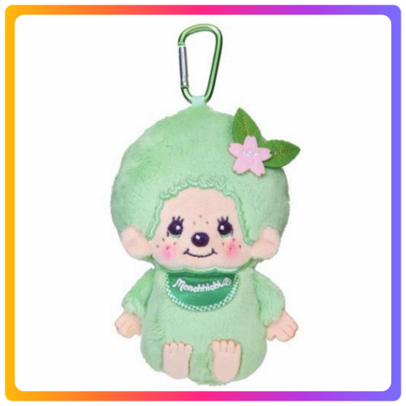 Monchhichi Boy 抹茶掛飾小包