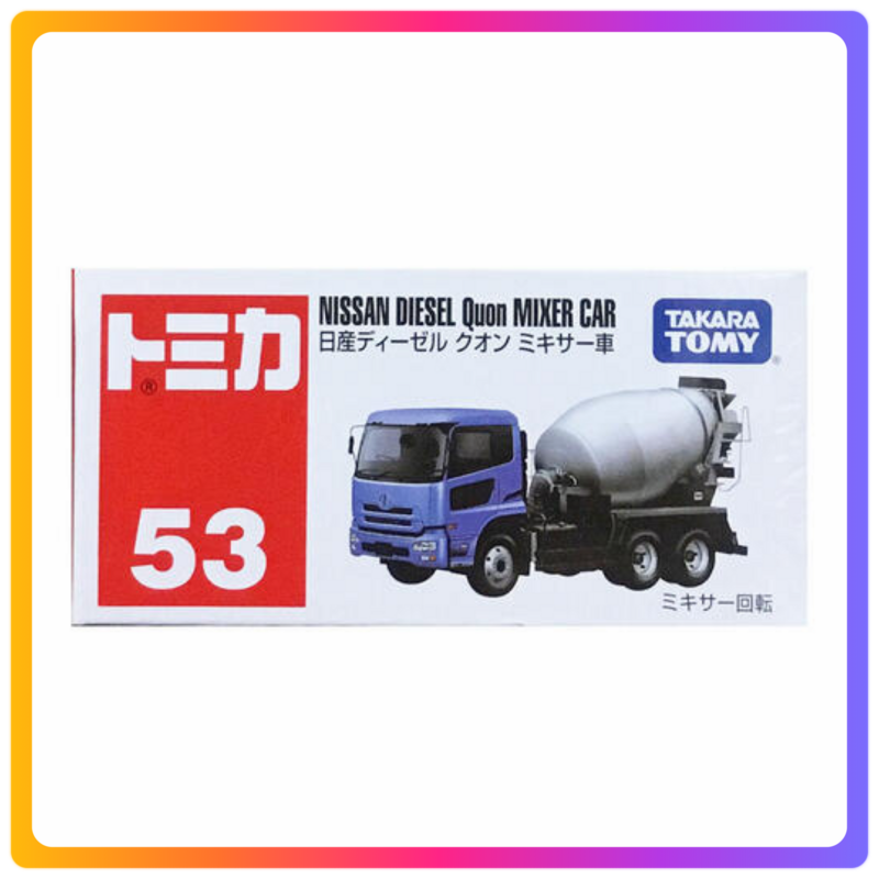 Tomica 53｜UD Truck Quon Mixer Car