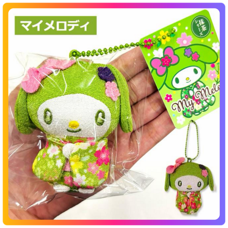 抹茶系列｜My Melody 和服掛飾公仔