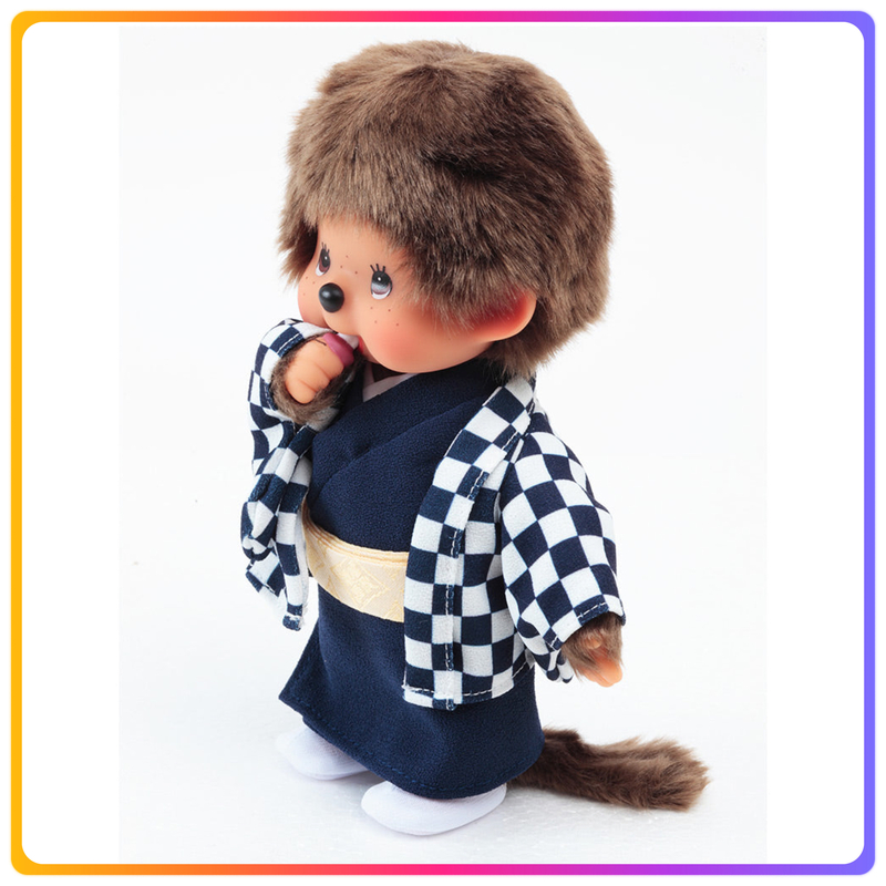 Monchhichi 和服男孩毛公仔