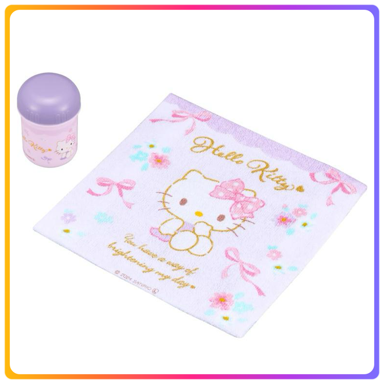 Hello Kitty 連盒方巾
